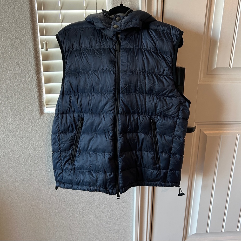 COPY - COPY - Men’s Burberry Brit Puffer Vest in Navy Size XL